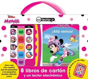 DISNEY JR MINNIE. MI LECTOR JR 8 LIBROS DE CARTON Y UN LECTOR ELECTRÓNICO | 9798384603382 | MINNIE
