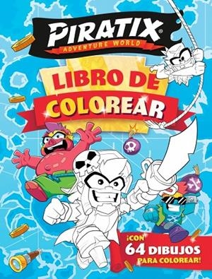 PIRATIX. LIBRO DE COLOREAR | 9788448873707 | MAGICBOX