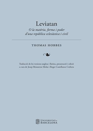 LEVIATAN | 9788491689959 | THOMAS, HOBBES