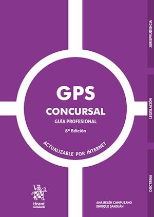 GPS CONCURSAL GUÍA PROFESIONAL 8ª EDICIÓN | 9791370406042 | CAMPUZANO LAGUILLO, ANA BELÉN / SANJUÁN, ENRIQUE