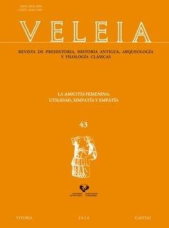 VELEIA 43 : REVISTA DE PREHISTORIA, HISTORIA ANTIGUA, ARQUEOLOGÍA Y FILOLOGÍA CLÁSICA | 9770213209439