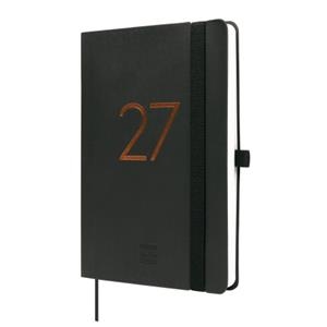AGENDA ENQUADERNADA 16 MESOS CAPRI F4 SVH 26-27 NEGRE | 8422952415299