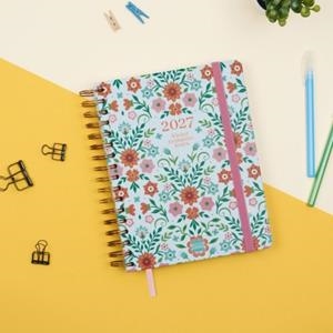 AGENDA ESPIRAL DOBLE 16 MESOS 16M VITAE 1/4 SVH 26-27 BLAU | 8422952415541