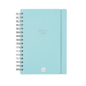 AGENDA ESPIRAL DOBLE 16 MESOS HAIKU E10 SVH 26-27 BLAU | 8422952415176
