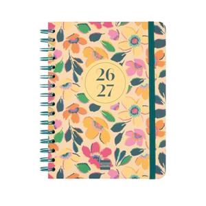AGENDA ESPIRAL DOBLE CURS COSMO 1/4 SVH 26-27 MELISA | 8422952416265