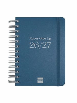 AGENDA ESPIRAL DOBLE CURS COSMO 1/8 1DP 26-27 BLAU | 8422952416326