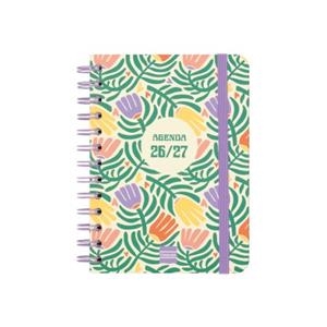 AGENDA ESPIRAL DOBLE CURS COSMO 1/8 SVH 26-27 GARDEN | 8422952416432
