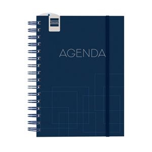 AGENDA ESPIRAL DOBLE CURS INSTITUT 1/4 SVV 26-27 BLUE | 8422952416630