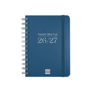 AGENDA ESPIRAL DOBLE CURS COSMO 1/8 SVH 26-27 BLAU | 8422952416401