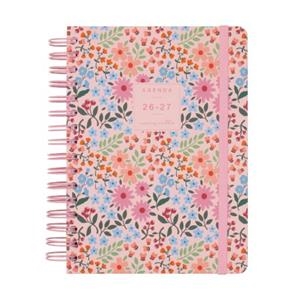 AGENDA ESPIRAL DOBLE MONIQUILLA E10 1DP 26-27 ROSA | 8422952416678