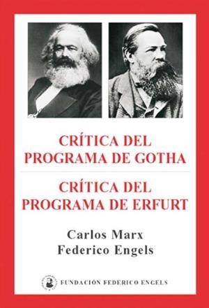 CRITICA DEL PROGRAMA DE GOTHA / CRITICA DEL PROGRAMA DE ERFURT | 9788493211899 | ENGELS, FIEDRICH, MARX, KARL