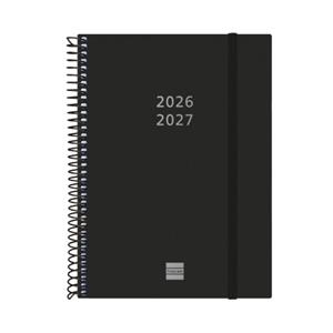 AGENDA A5 S/V 18 M FINOCAM NEGRA | 8422952414919