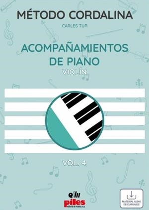 CORDALINA ACOMPAÑAMIENTO DE PIANO VIOLIN 4 | 9788419569202 | TUR CARDONA, CARLES