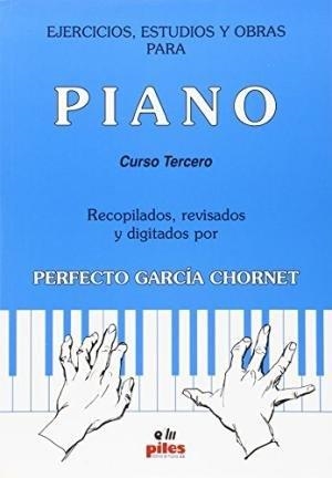 PIANO 3, TERCERO LOGSE | 9788489595910 | GARCIA CHORNET, PERFECTO