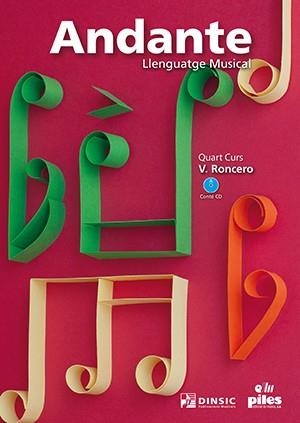 ANDANTE 4 QUART CURS CD | 9788417195007 | RONCERO GOMEZ, VICENTE
