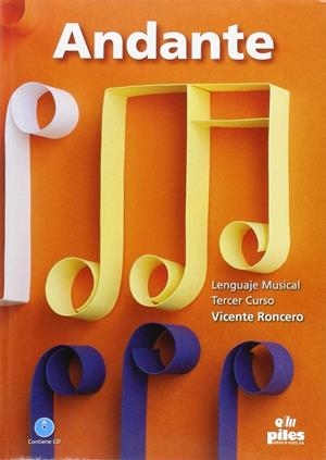 ANDANTE LENGUAJE MÚSICAL 3 | 9788415928089 | RONCERO GOMEZ, VICENTE