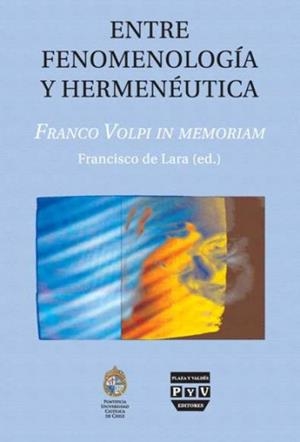 ENTRE FENOMENOLOGIA Y HERMENEUTICA | 9788415271000 | DE LARA LÓPEZ, FRANCISCO