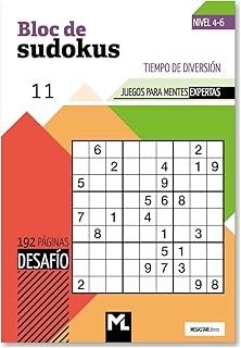 BLOC DE SUDOKUS 11 (DESAFÍO) NIVEL 4-6 | 9789493482050