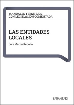 ENTIDADES LOCALES, LAS | 9788410859265 | REBOLLO, LUIS MARTIN