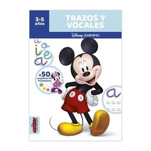 DISNEY - TRAZOS Y VOCALES - MICKEY - 3-5 AÑOS | 9791387844486 | IMAGILAND