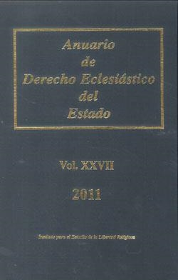 ANUARIO 2010 DERECHO ECLESIASTICO V.XXVI | 2010XXVI | INSTITUTO ESTUDIO LIBERTAD RELIGIOSA