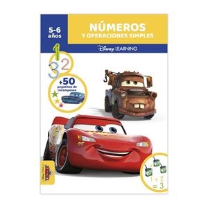 DISNEY - NÚMEROS Y OPERACIONES SIMPLES - CARS - 5-6 AÑOS | 9791387844561 | IMAGILAND