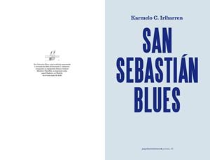 SAN SEBASTIAN BLUES | 9791399233506 | IRIBARREN, KARMELO C.