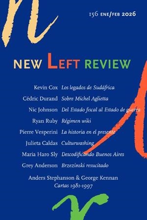 NEW LEFT REVIEW 156 (ENE/FEB 2026) | 9777157597769156
