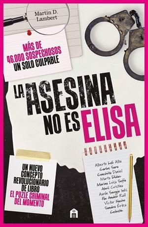 ASESINA NO ES ELISA, LA | 9791259578990 | LAMBERT, MARTIN D.