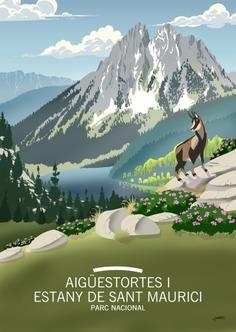 ILUSTRACIONES DE LA RED DE PARQUES NACIONALES. AIGÜESTORTES I ESTANY DE SANT MAURICI | 9788480143264 | DE PABLOS GUTIÉRREZ, RICARDO