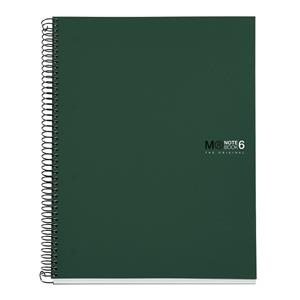 LLIBRETA A4 6 COLORS NOTEBOOK MR VERDA | 8422593422281