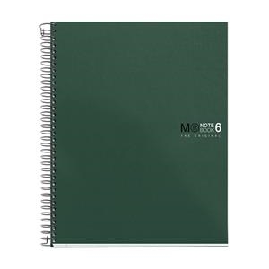 LLIBRETA A5 NOTEBOOK 6 COLORS GRIS | 8422593422328