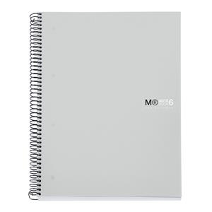 LLIBRETA A4 6 COLORS NOTEBOOK GRIS | 8422593422274