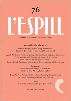 ESPILL 76, L'. LA DANA DEL 29 D'OCTUBRE DE 2024 | 9788411186261 | VARIOS AUTORES