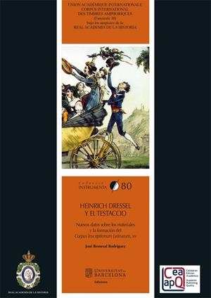 HEINRICH DRESSEL Y EL TESTACCIO | 9788491688488 | REMESAL RODRÍGUEZ, JOSÉ