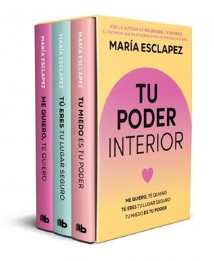 ESTUCHE TU PODER INTERIOR (TU MIEDO ES TU PODER | TÚ ERES TU LUGAR SEGURO | ME QUIERO, TE QUIERO) | 9791387871789 | ESCLAPEZ, MARÍA