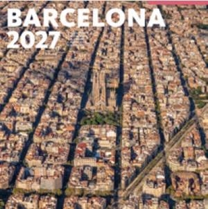 CALENDARI 2027 PARET (30X30 CM) BARCELONA-2 (EIXAMPLE) | 8424455270054