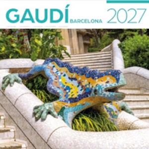 CALENDARI 2027 PARET (16X16 CM) GAUDÍ-2 A (DRAC) | 8424455270399