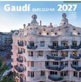 CALENDARI 2027 PARET (16X16 CM) GAUDÍ-2 B (PEDRERA) | 8424455270405