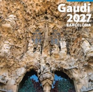 CALENDARI 2027 PARET (16X16 CM) GAUDÍ-1 B (S. FAMÍLIA) | 8424455270382