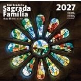 CALENDARI 2027 PARET (16X16 CM) S. FAMÍLIA-2 (VITRALLS) | 8424455270498