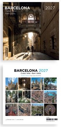 CALENDARI 2027 SOBRETAULA (14X15 CM) BARCELONA 2 (CIUTAT VELLA) | 8424455270542