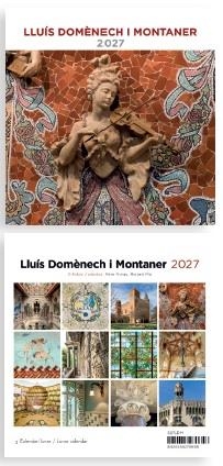 CALENDARI 2027 SOBRETAULA (14X15 CM) LLUÍS DOMENECH I MONTANER | 8424455270658