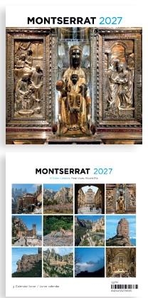 CALENDARI 2027 SOBRETAULA (14X15 CM) MONTSERRAT | 8424455270665