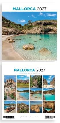CALENDARI 2027 SOBRETAULA (14X15 CM) MALLORCA-1 (PLATJA) | 8424455270672