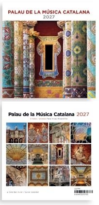CALENDARI 2027 SOBRETAULA (14X15 CM) PALAU DE LA MÚSICA | 8424455270733