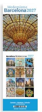 CALENDARI 2027 SOBRETAULA MINI (9X12 CM) MODERNISME | 8424455270856