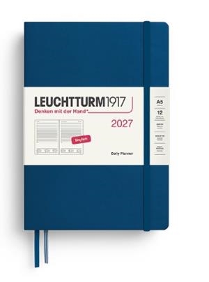 AGENDA A5 LEUCHTTURM D/P 2027 INDIGO | 4070292003160
