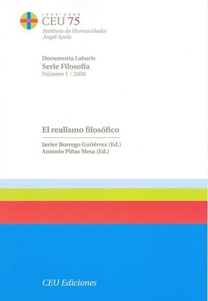REALISMO FILOSÓFICO, EL | 9788496860735