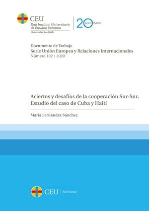 ACIERTOS Y DESAFÍOS DE LA COOPERACIÓN SUR-SUR | 9788417385934 | FERNÁNDEZ SÁNCHEZ, MARÍA